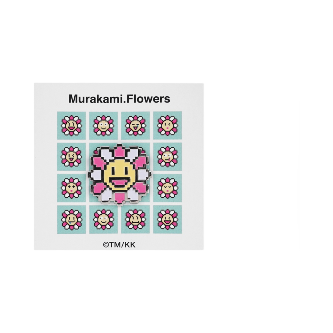 - Kaikai Kiki Murakami Flower 25mm Pin Multi