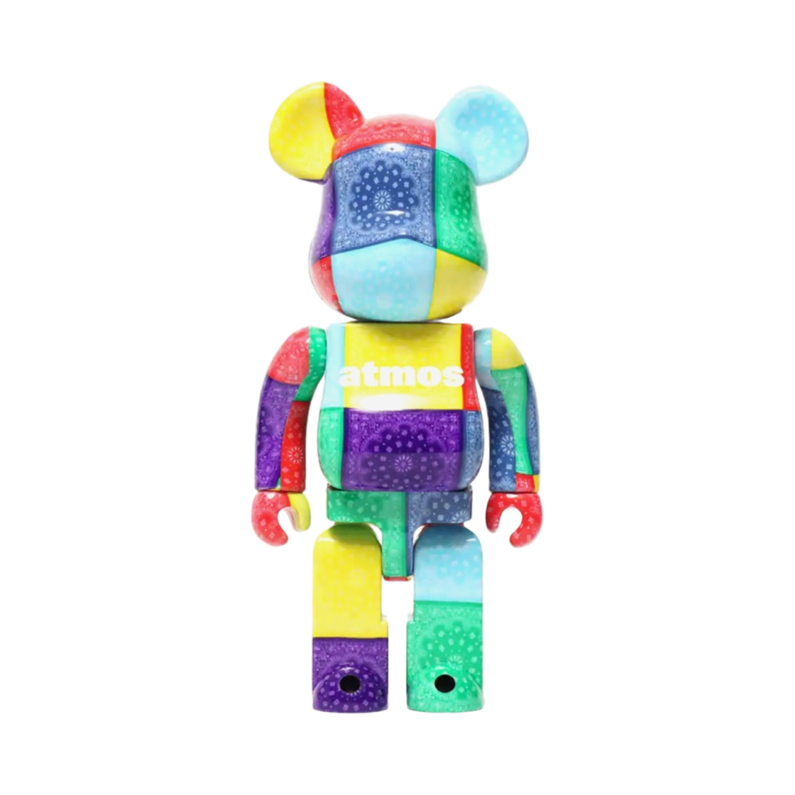 베어브릭 x 아트모스 반다나 100% & 400% 세트 멀티(Bearbrick x Atmos Bandana 100% & 400% Set Multi) - 2