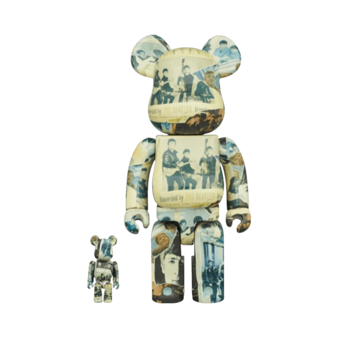 베어브릭 비틀즈 앤솔로지 100% & 400% 세트(Bearbrick The Beatles Anthology 100% & 400% Set) - 1