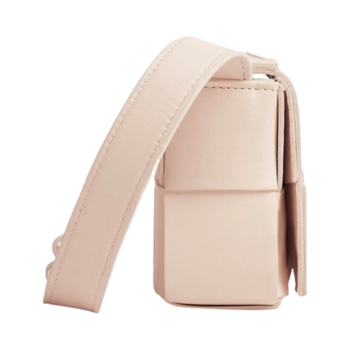 보테가 베네타 미니 레더 카세트백 멜론 워시드(Bottega Veneta Mini Leather Cassette Melon Washed) - 2