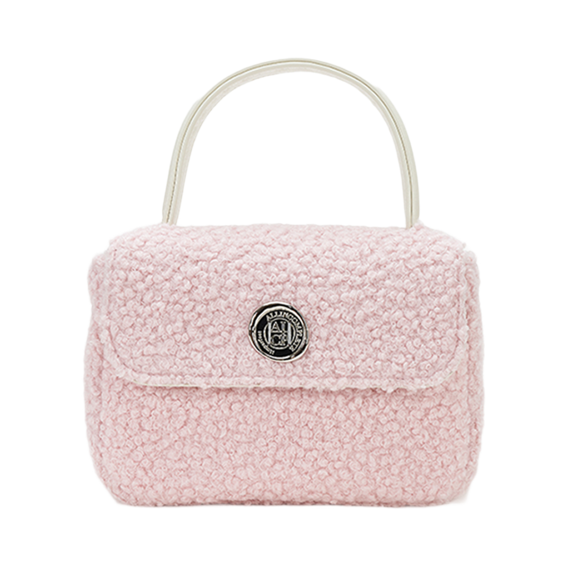 올인컴플리트 미니 테디 토트백 핑크(Allincomplete Mini Teddy Tote Bag Pink)