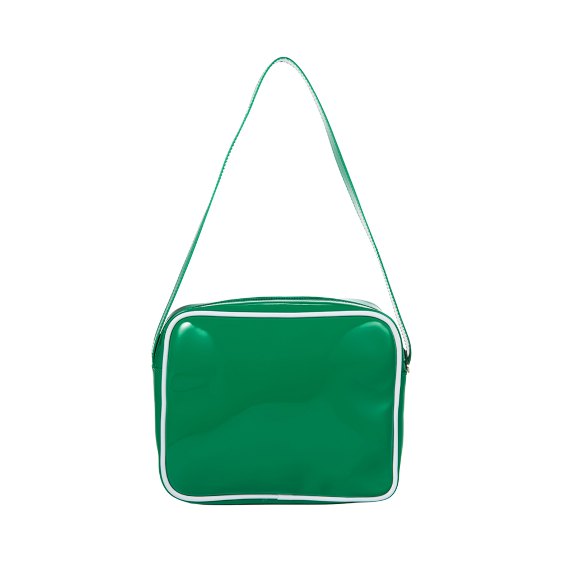 이미스 에나멜 숄더백 코인 퍼스 세트 그린(Emis Enamel Shoulder Bag With Coin Purse Set Green) - 3
