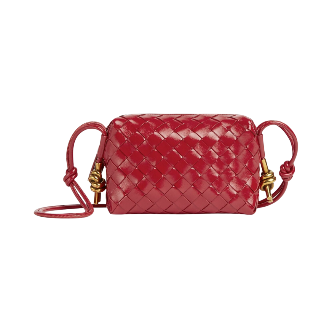 보테가 베네타 미니 루프백 카메라 백 애플 캔디(Bottega Veneta Mini Loop Camera Bag Apple Candy) - 1