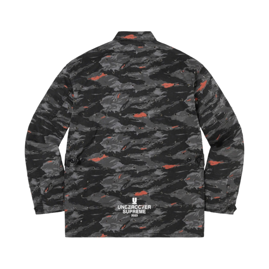 슈프림 x 언더커버 스터드 BDU 자켓 블랙 - 23SS(Supreme x Undercover Studded BDU Jacket Black - 23SS) - 2