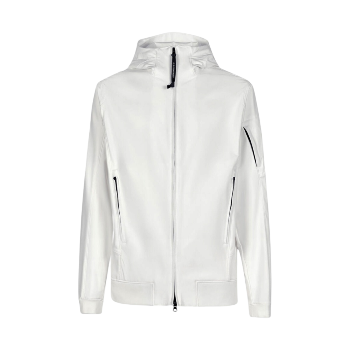 C.P. 컴퍼니 쉘-R 후드 자켓 거즈 화이트 - 23SS(C.P. Company Shell-R Hooded Jacket Gauze White - 23SS) - 1