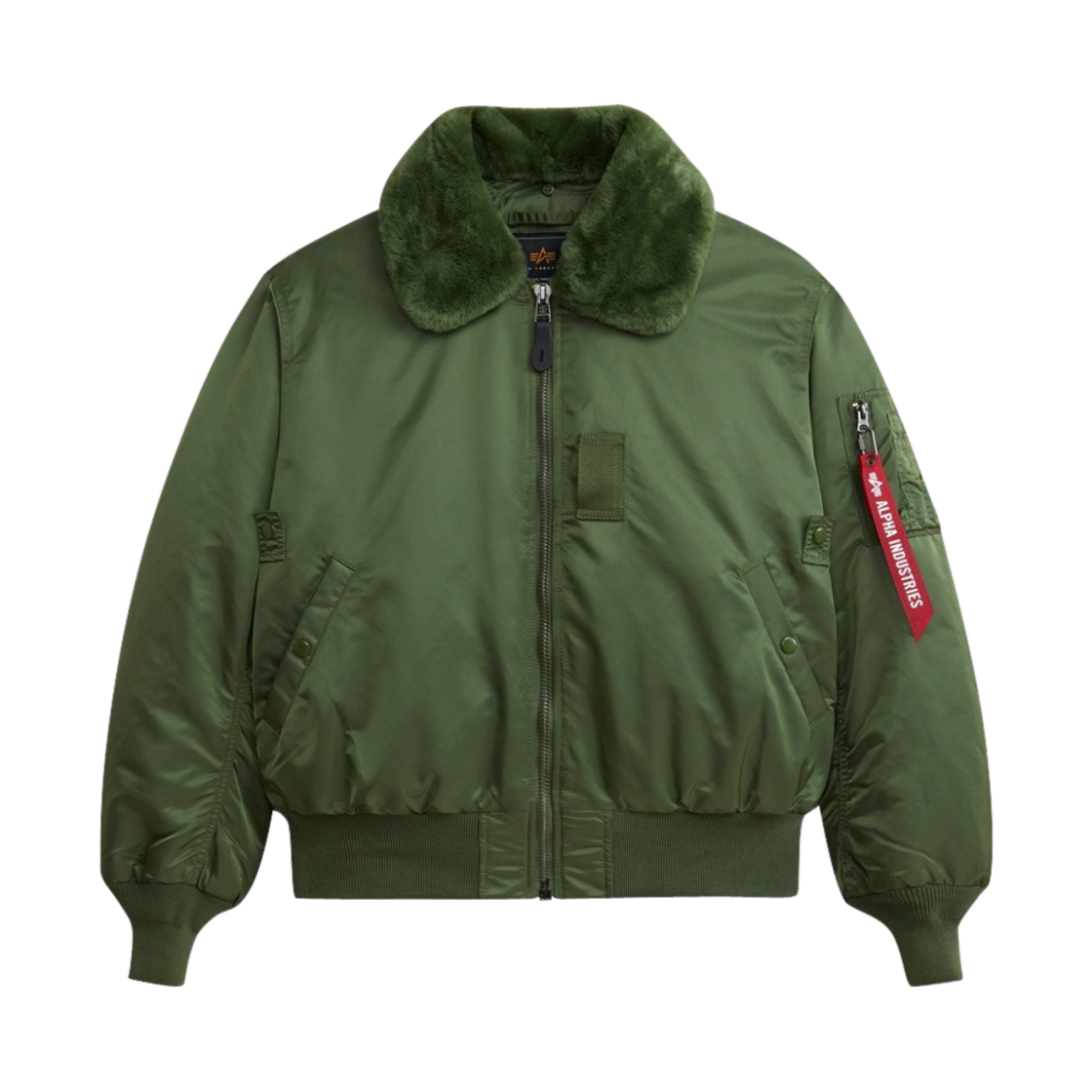 AICOI0000034SAE ALPHA INDUSTRIES ALPHA B-15 Flight Jacket Sage