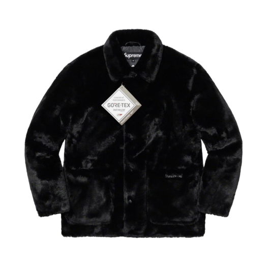 ジャケット・アウター Supreme Croc Faux Fur Overcoat GORE-TEX Supreme Croc Faux Fur Overcoat 