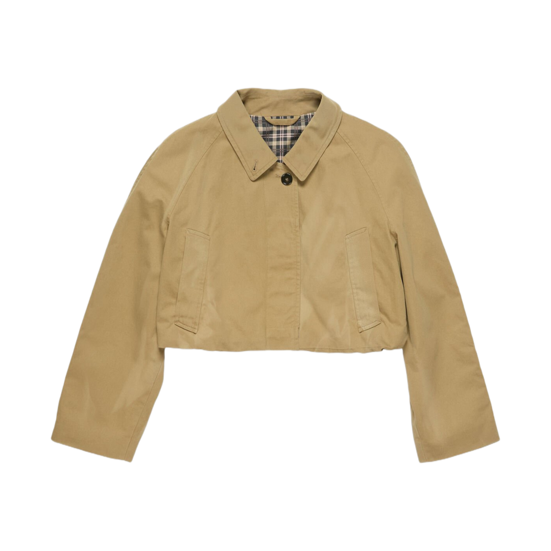 A90635-DRV (W) Acne Studios Twill Jacket Faded Ochre