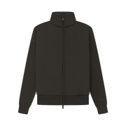 (W) Essentials Full Zip Jacket Off Black - 23SS