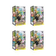 Pokemon TCG Sword & Shield Enhanced Expansion Pack Eevee Heroes 4 Boxes (Total Pack of 120)