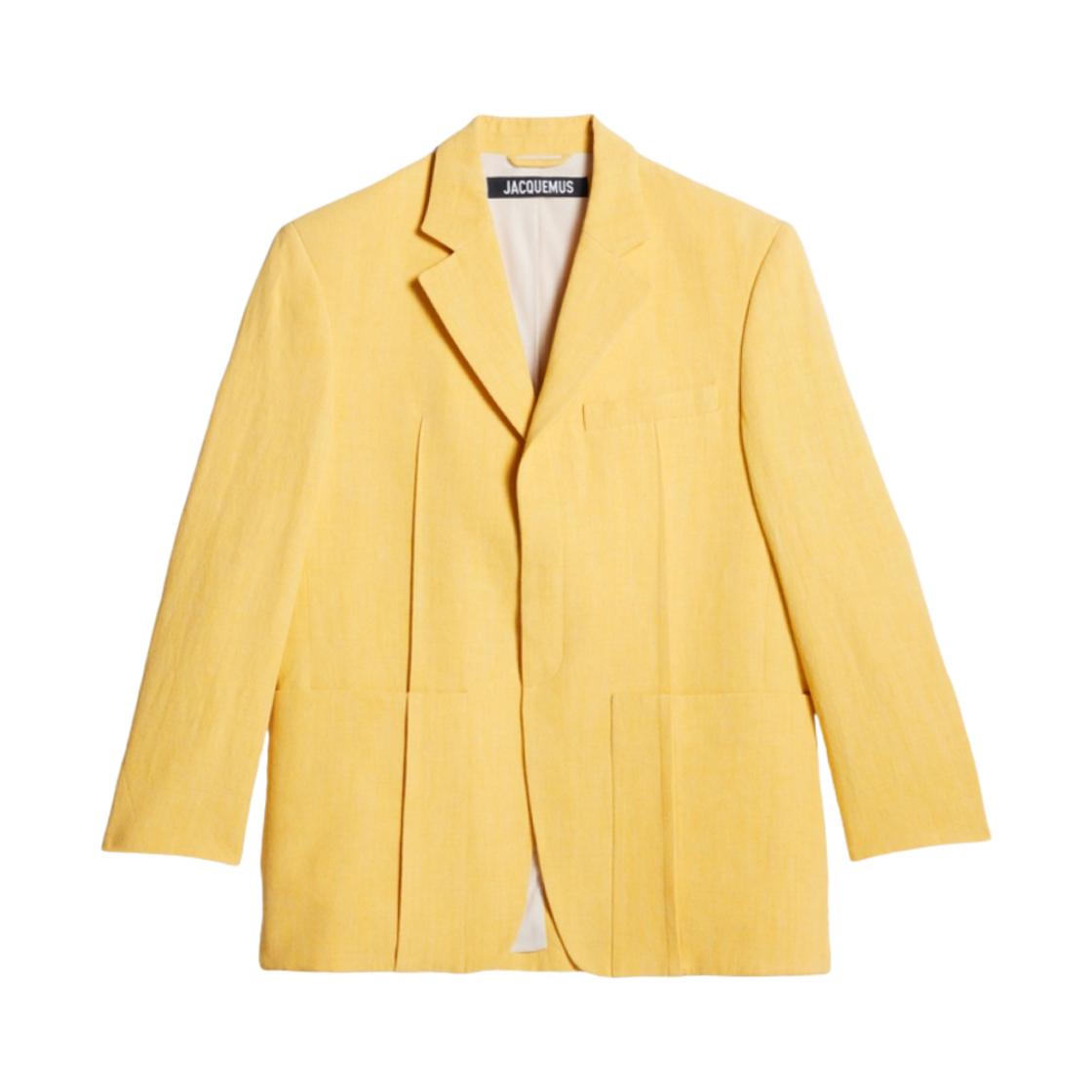 (W) 자크뮈스 라 베스테 D 옴므 스퀘어 자켓 옐로우
