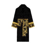 Versace I Love Baroque Bathrobe Black