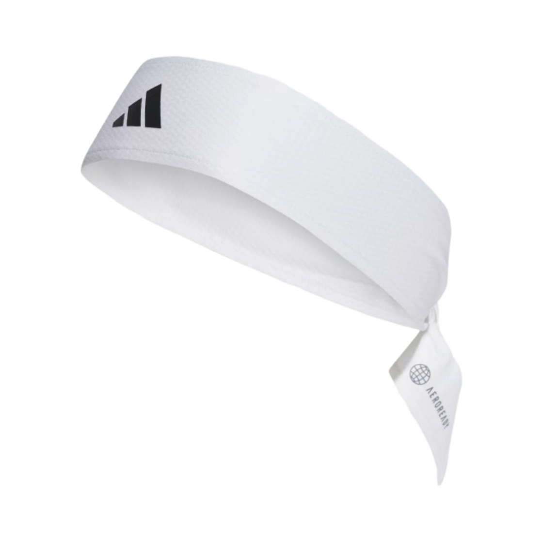 HT3907 Adidas Aeroready Tennis Tie Band White Black