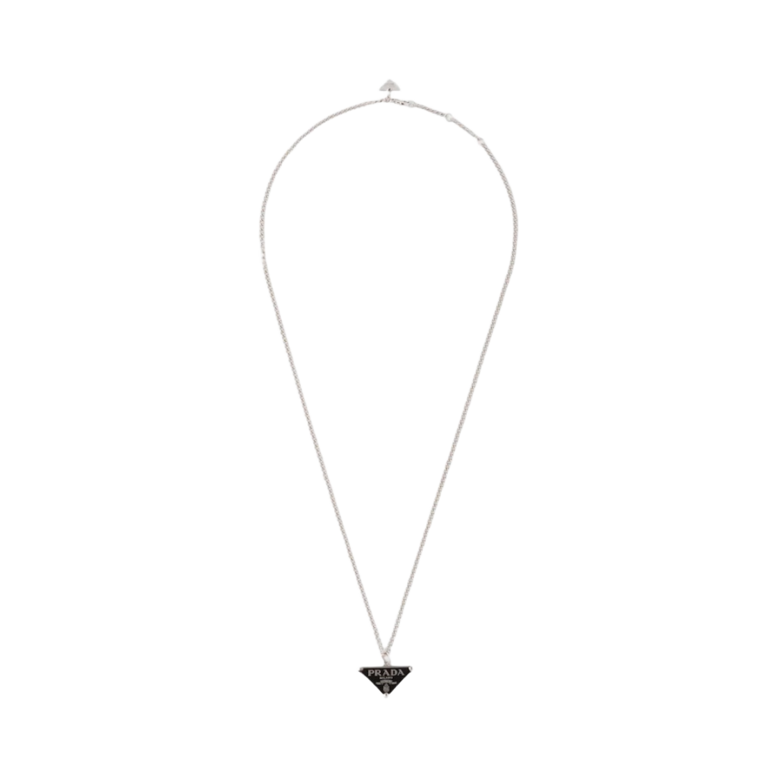 프라다 심볼 네클리스 블랙
