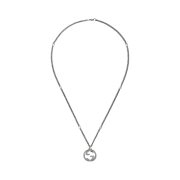Gucci Interlocking G Necklace 925 Sterling Silver