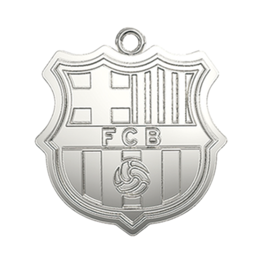 EBAACSV1001 FC Barcelona Pendant Necklace 925 Silver