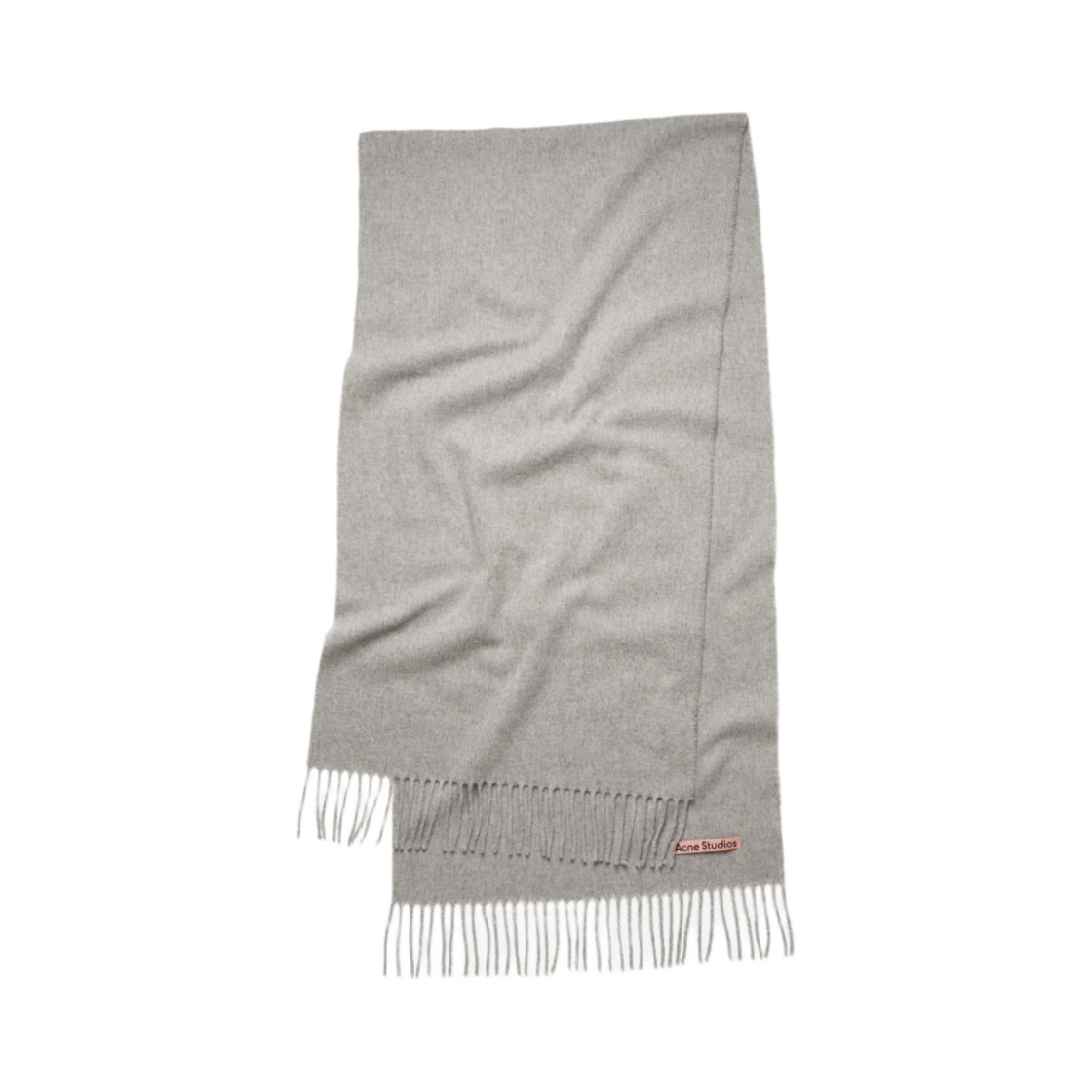 아크네 스튜디오 캐나다 내로우 뉴 울 머플러 라이트 그레이 멜란지(Acne Studios Canada Narrow New Wool Muffler Light Grey Melange)