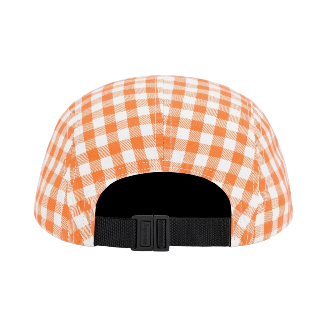 슈프림 깅엄 캠프캡 오렌지 - 23SS(Supreme Gingham Camp Cap Orange - 23SS) - 2