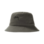 Stussy Stock Bucket Hat Grey