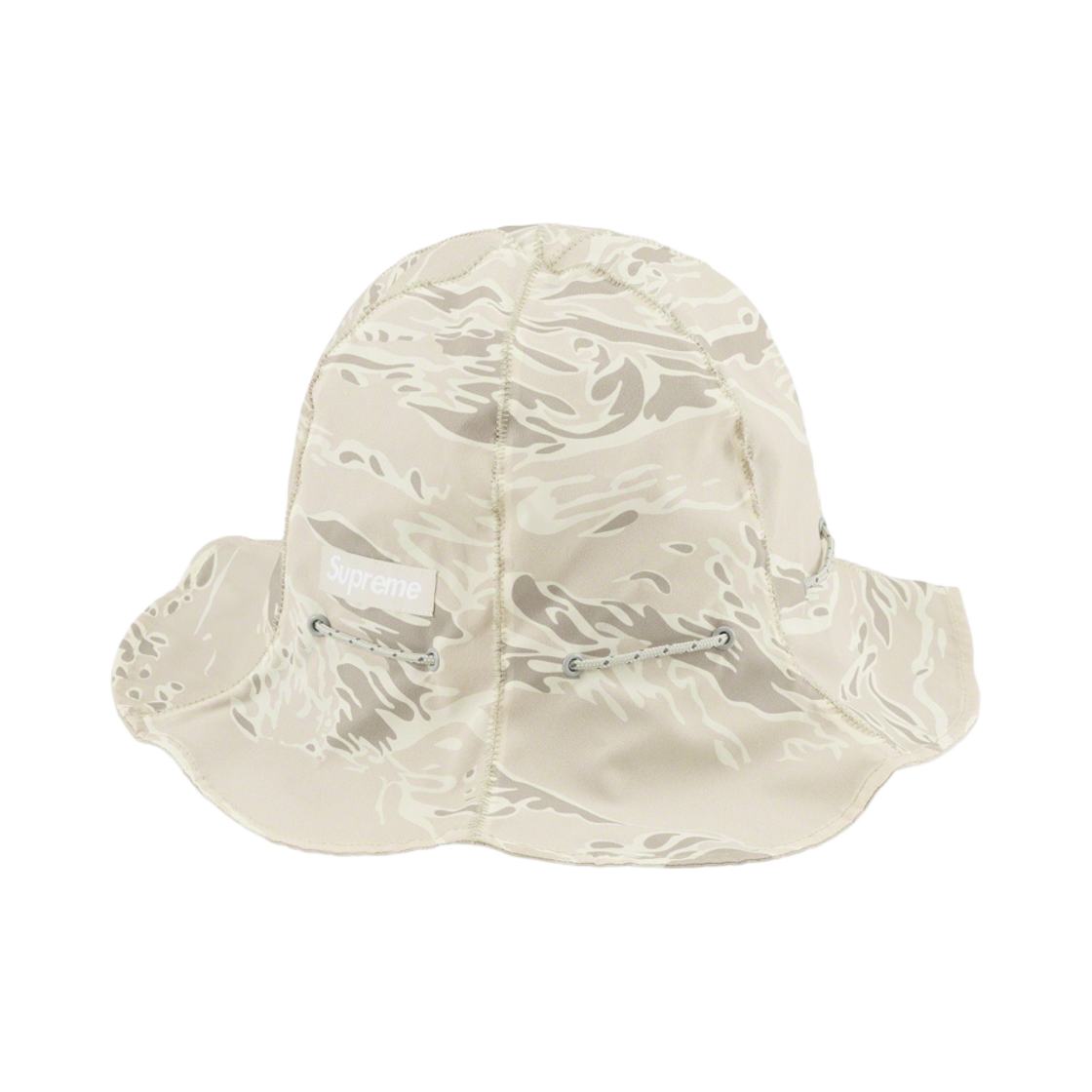 슈프림 타이거 카모 리플렉티브 튤립 햇 화이트 - 22FW(Supreme Tiger Camo Reflective Tulip Hat White - 22FW) - 1
