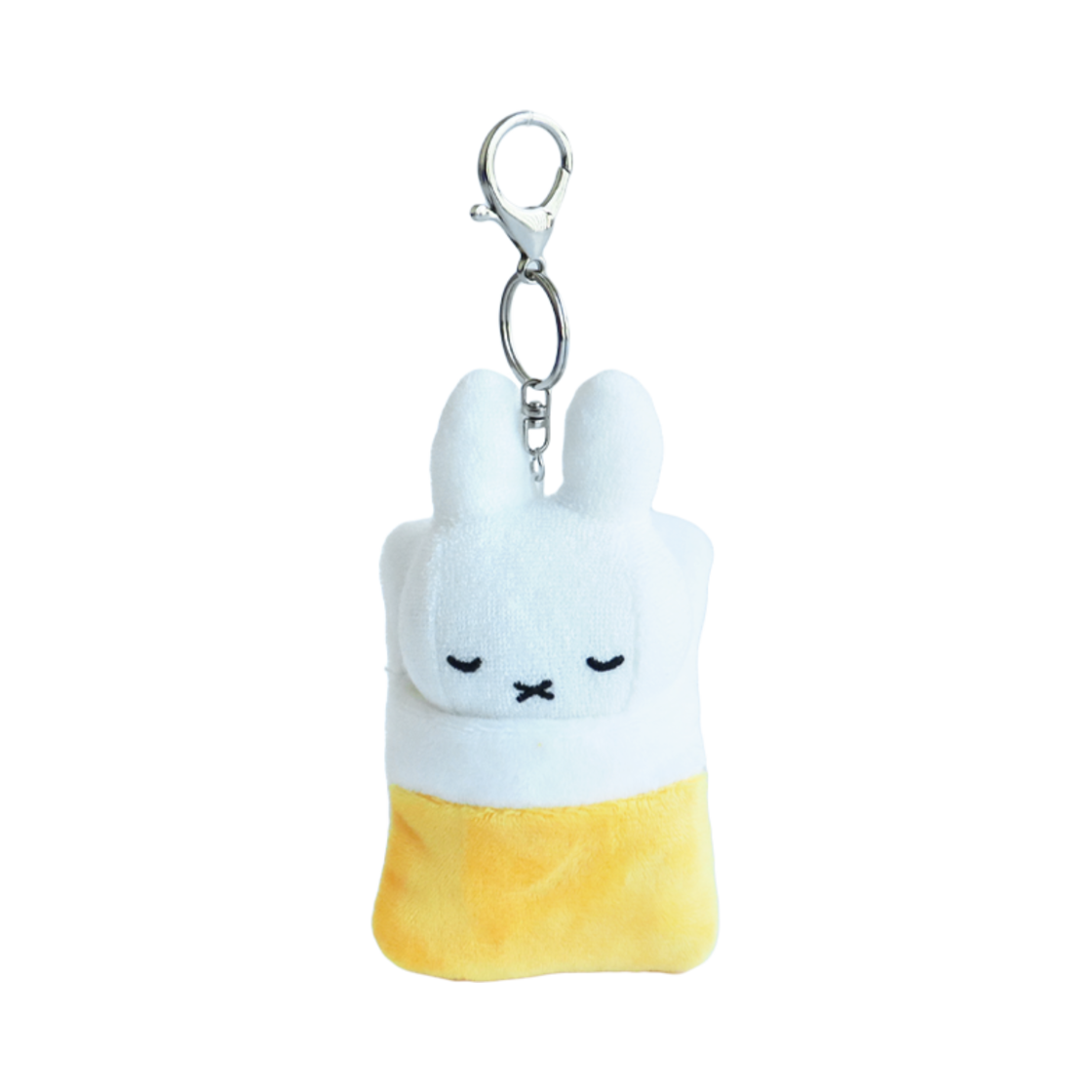 3013-50 Many a Little Blanketed Miffy Key Ring Yellow