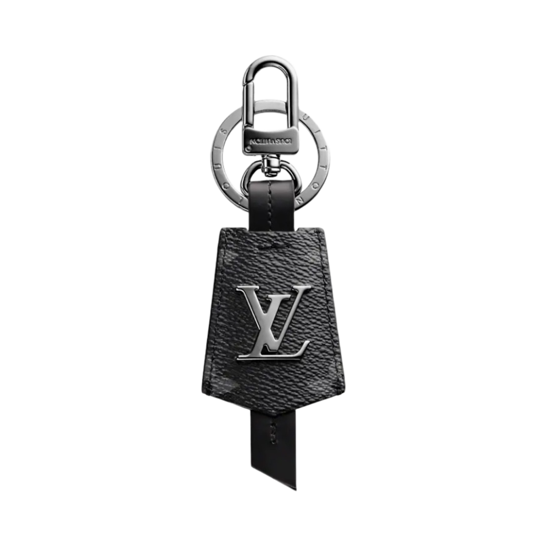 루이비통 LV 클로시 클레 백 참 & 키 홀더 모노그램 이클립스
