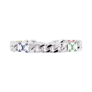 Louis Vuitton LV Mosaic Bracelet Silver