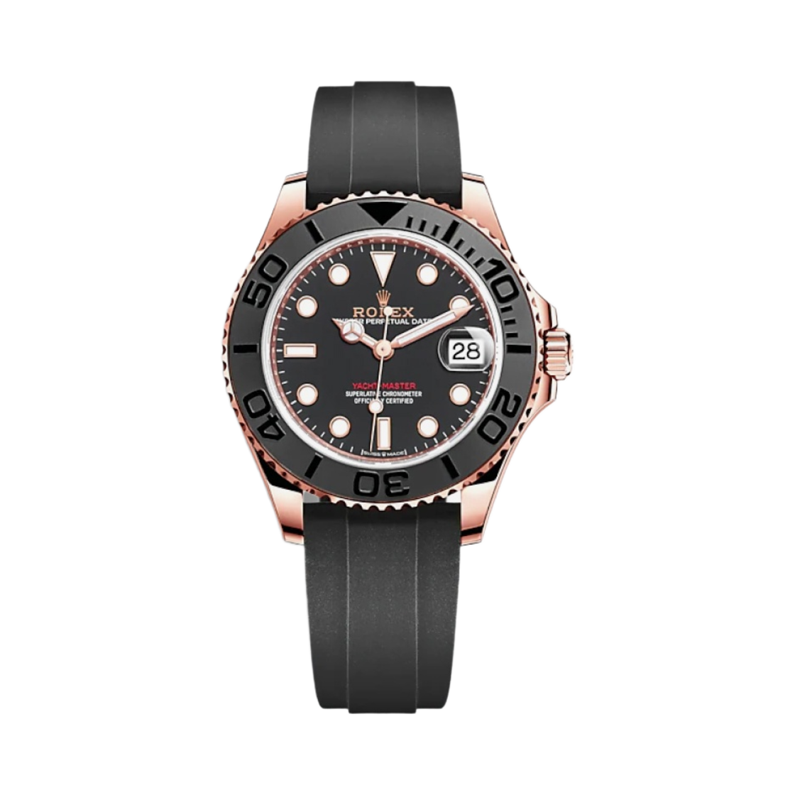 롤렉스 요트마스터 37mm 268655 블랙 오이스터플렉스(Rolex Yacht-Master 37mm 268655 Black Oysterflex)
