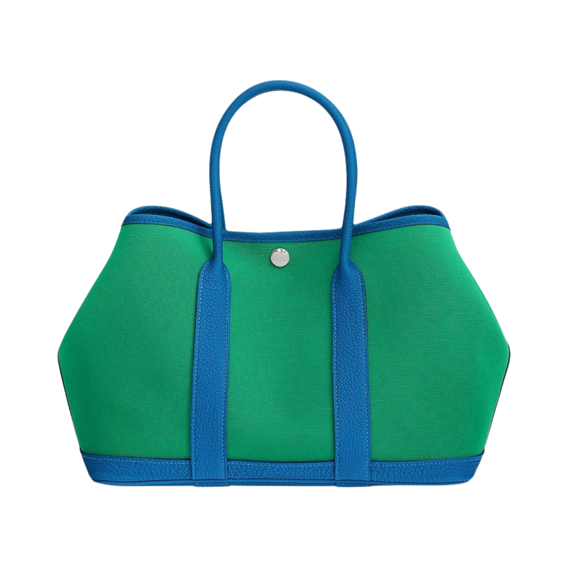에르메스 가든 파티 30 백 오피시에 네곤다 & 팔라듐 하드웨어 멍뜨 블루 잔지바(Hermes Garden Party 30 Bag Officier Negonda & Palladium Menthe Bleu Zanzibar) - 1