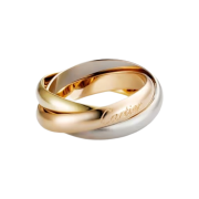 Cartier Trinity Ring Classic White Gold Yellow Gold Rose Gold
