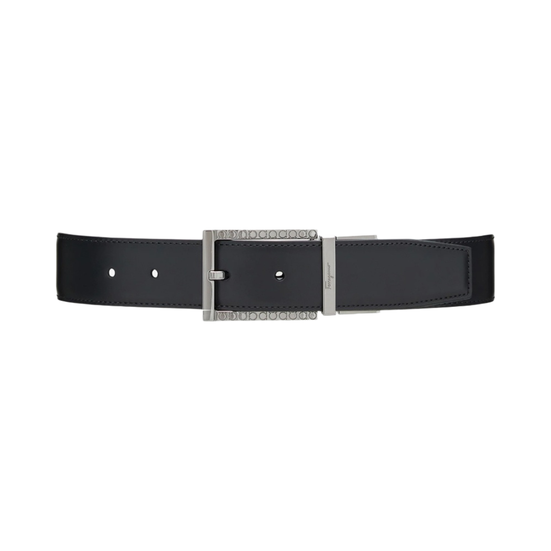 670081-750173 Ferragamo Reversible and Adjustable Belt Black Brown