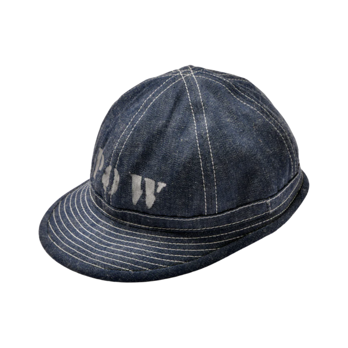 MA22018 The Real McCoy's Pow Denim Army Hat Modified Indigo
