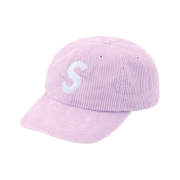 Supreme Corduroy S Logo 6-Panel Light Purple - 24FW