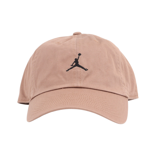 Jordan Club Unstructured Curved Bill Cap Archaeo Brown Black