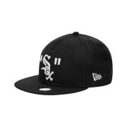 Off-White x New Era Chicago White Sox Fitted Cap Black White