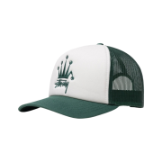 Stussy Crown Stock Trucker Cap Forest
