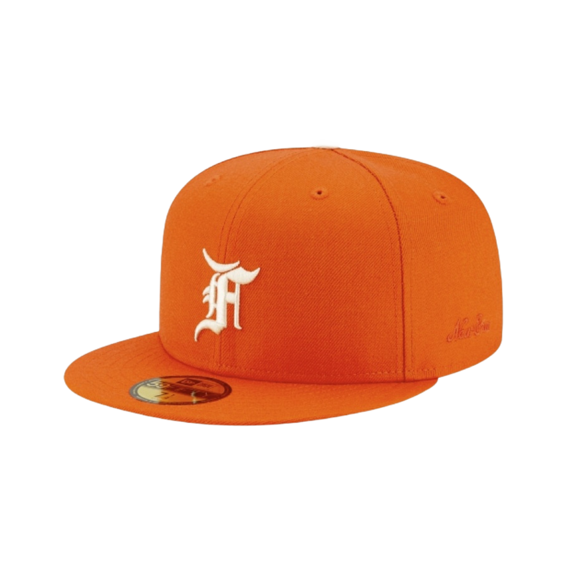 60185368 Essentials x New Era Sized Cap Orange