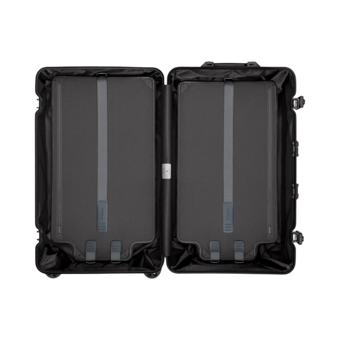 리모와 오리지날 트렁크 알루미늄 블랙(Rimowa Original Trunk Aluminum Black) - 5
