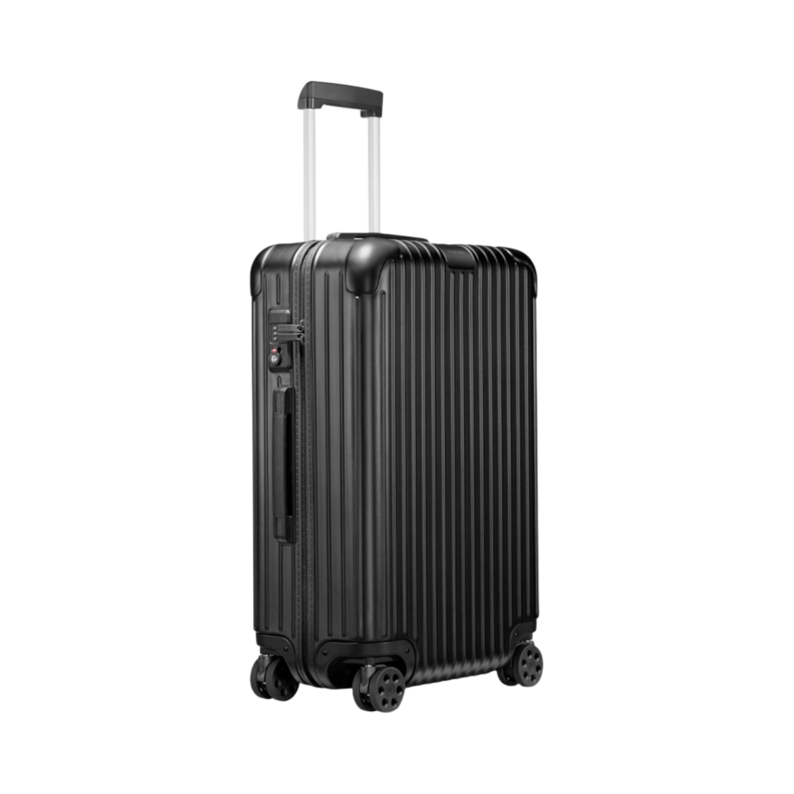 리모와 에센셜 체크인 미디움 폴리카보네이트 수트케이스 무광 블랙(Rimowa Essential Check-In Medium Polycarbonate Suitcase Matte Black) - 2