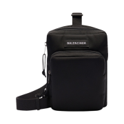 Balenciaga Explorer Crossbody Messenger Bag Black