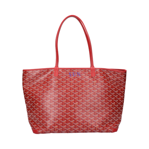 ITAEQRED5DMA Goyard Artois Shoulder Bag Goyadin Canvas Red