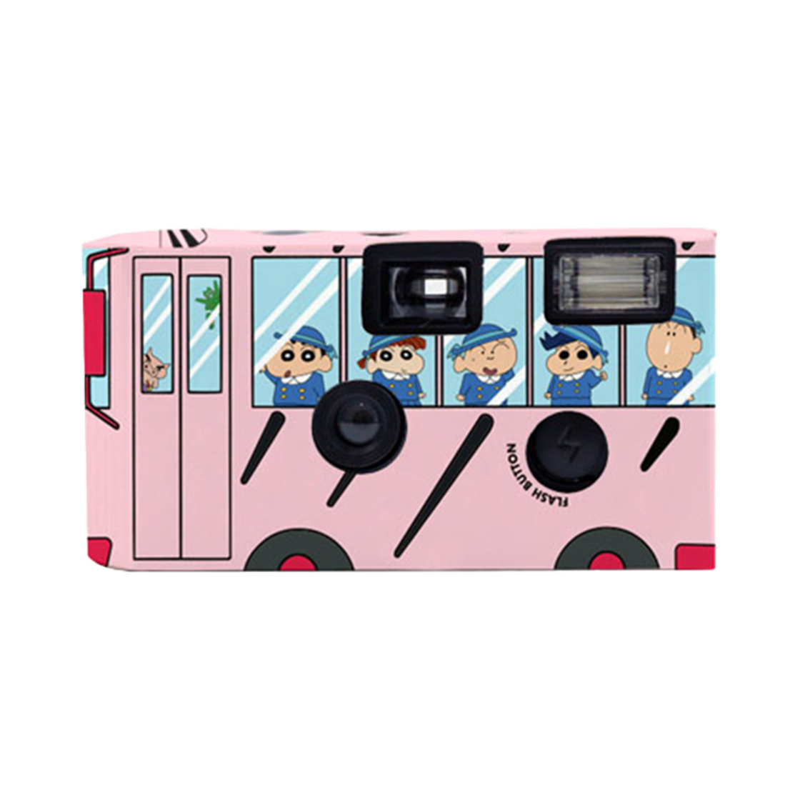 짱구는 못말려 일회용 필름 카메라 유치원버스(Crayon Shin Chan Disposable Film Camera Bus)