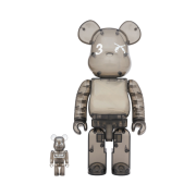 Bearbrick x 3.Paradis x Roarguns 100% & 400% Set