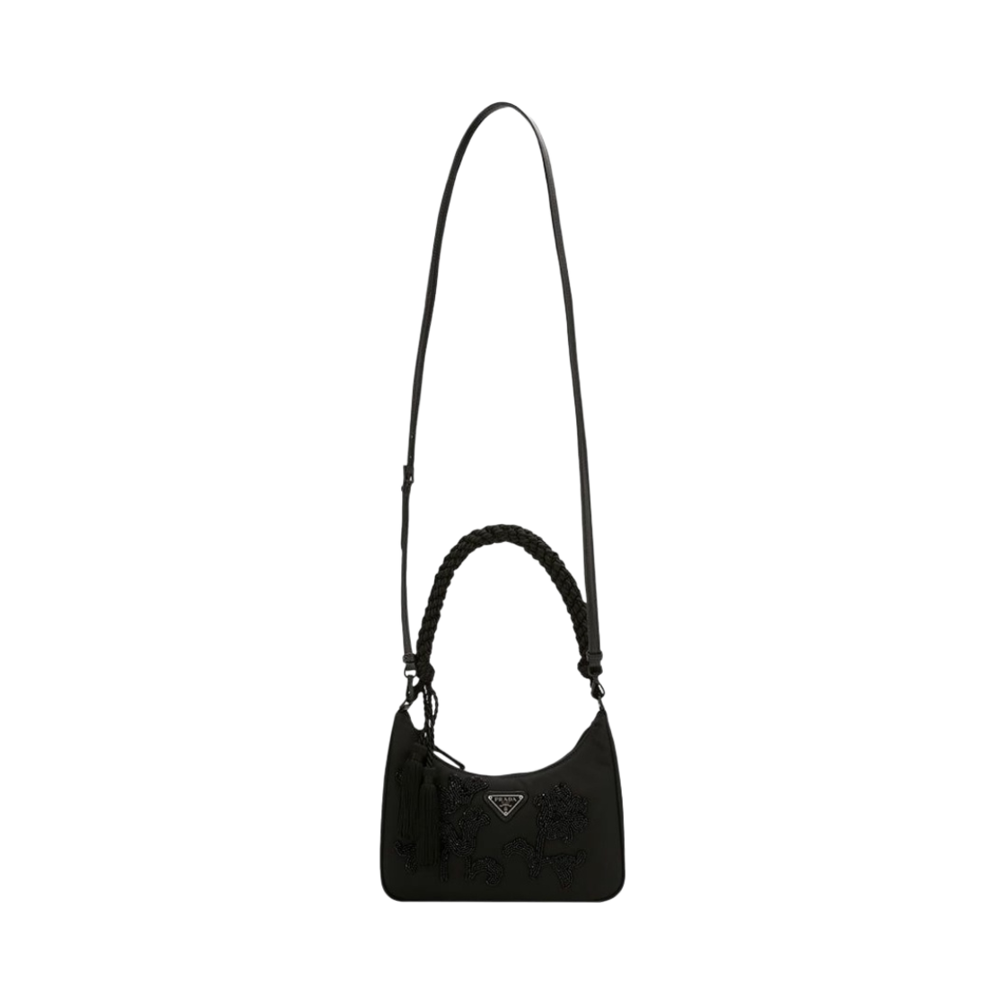 프라다 나일론 미니백 블랙(Prada Nylon Mini Bag Black) - 4