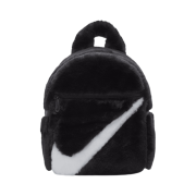 Nike NSW Futura 365 Faux Fur Mini Backpack Black White
