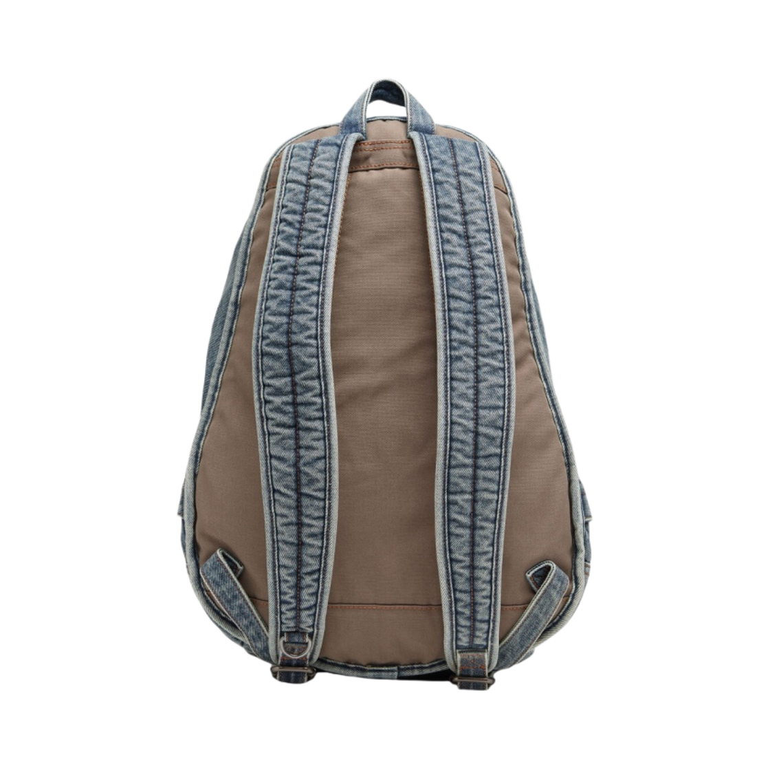 디젤 레이브 백팩 인 오가닉 코튼 데님 블루(Diesel Rave Backpack in Organic Cotton Denim Blue) - 3
