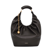 Loewe Medium Squeeze Bag in Nappa Lambskin Black