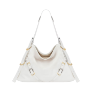 Givenchy Medium Voyou Bag in Leather Ivory