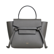 Celine Nano Belt Bag in Grained Calfskin Grey