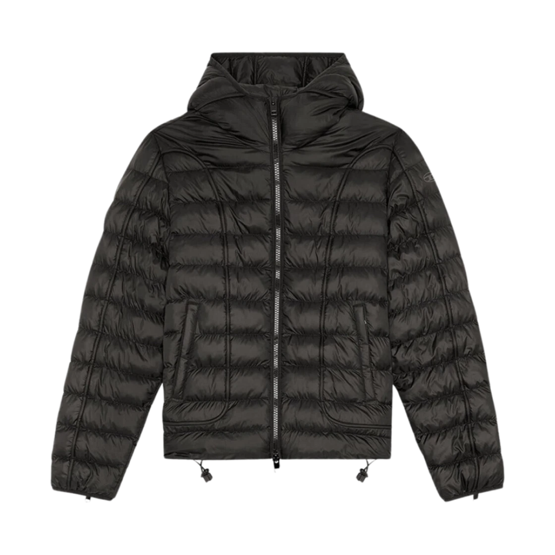 Diesel Diesel W-Scottys Puffer Jacket with Piping Black · 46